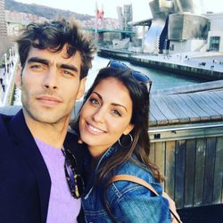 Jon Kortajarena e Hiba Abouk en Bilbao