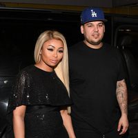 Rob Kardashian junto a su prometida Blac Chyna