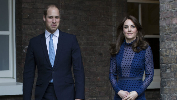 Los Duques de Cambridge en una recepción en el Palacio de Kensington en Londres