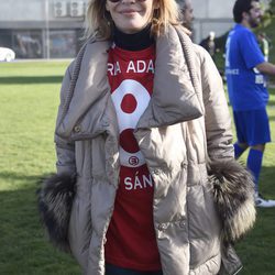 María Adánez en el Partido Solidario para el Orfanato de Malabo