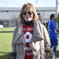 María Adánez en el Partido Solidario para el Orfanato de Malabo