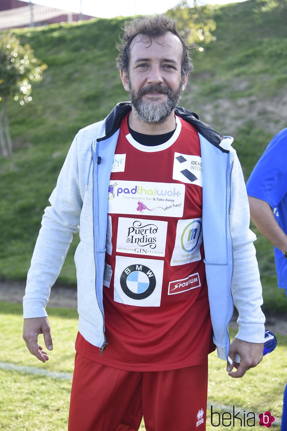 José Luis García Pérez en el Partido Solidario para el Orfanato de Malabo