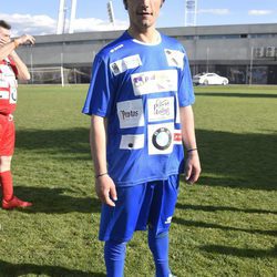 Miguel Abellán en el Partido Solidario para el Orfanato de Malabo