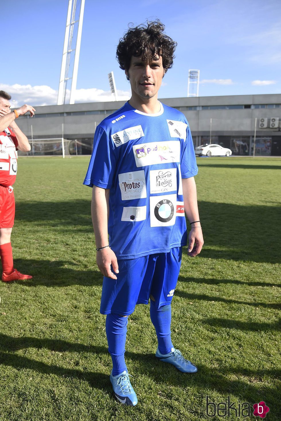 Miguel Abellán en el Partido Solidario para el Orfanato de Malabo