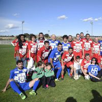 Famosos en el Partido Solidario del Orfanato de Malabo