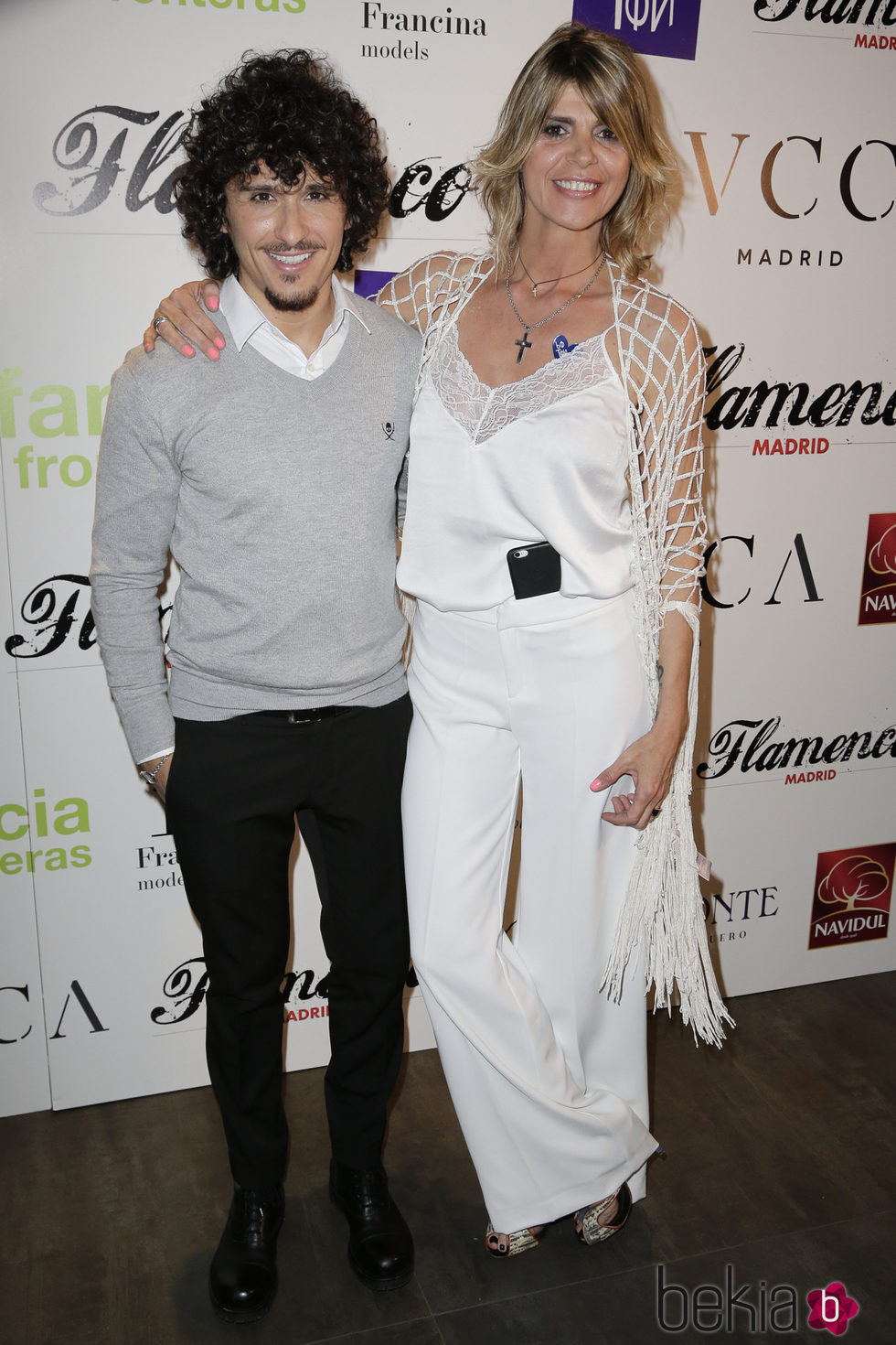 Arancha de Benito y Agustín Etienne en la Gala Flamenco Solidario 2016