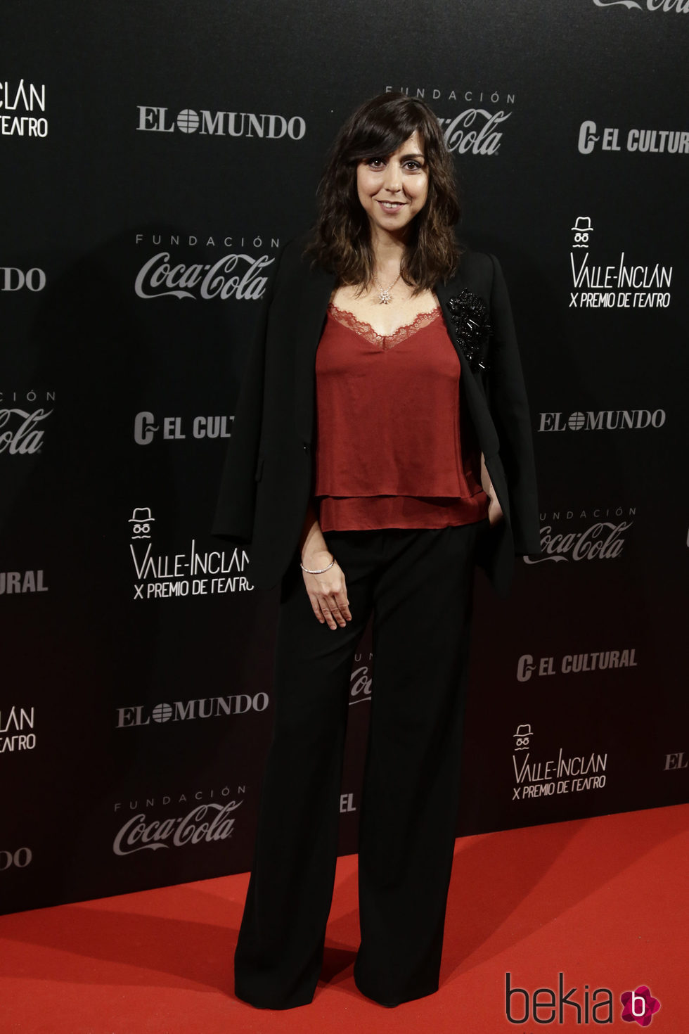 Carmen Ruiz en los Premios Valle-Inclan de Teatro 2016