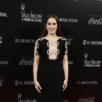 Celia Frejeiro en los Premios Valle-Inclan de Teatro 2016