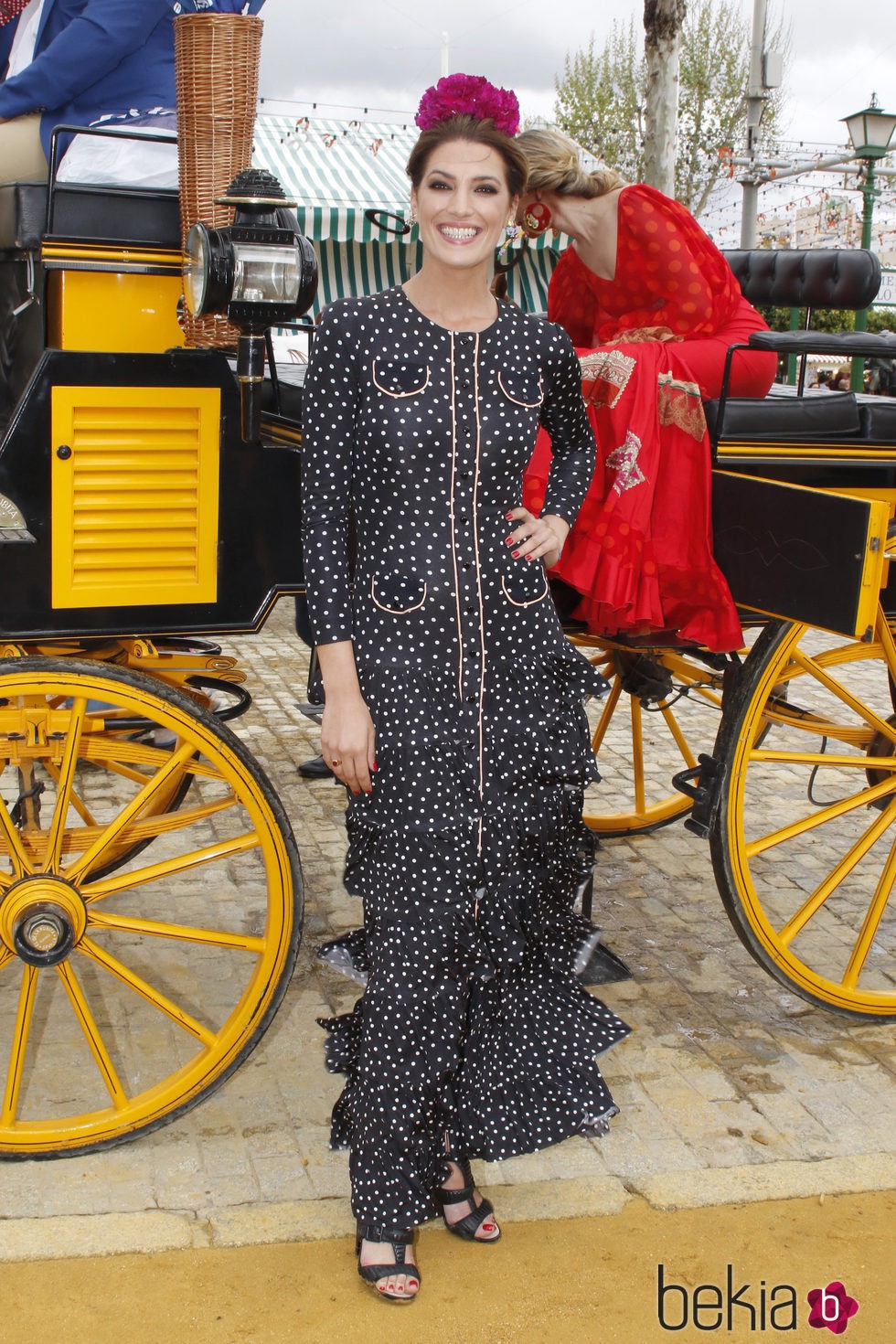 Laura Sánchez en la Feria de Abril 2016