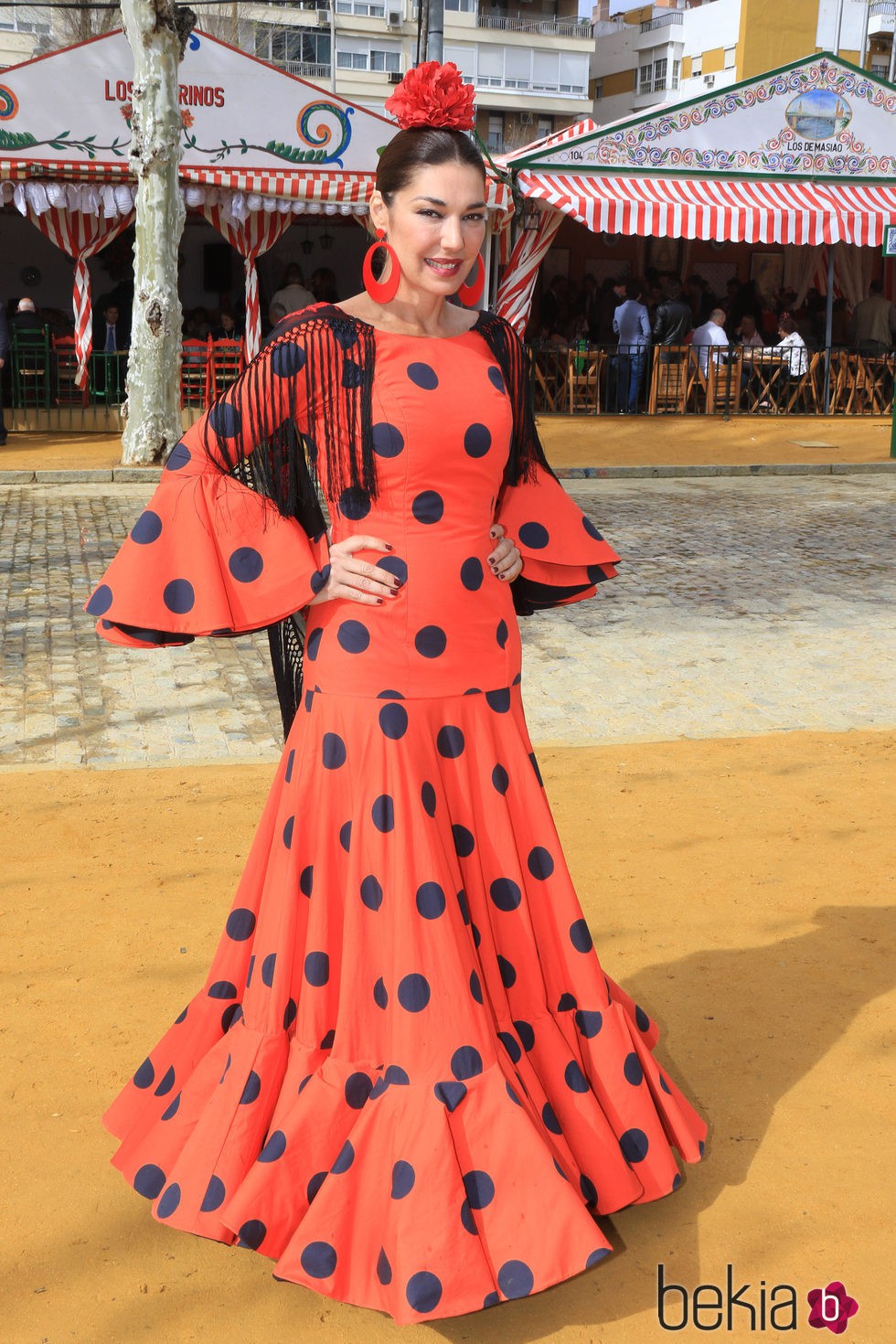 Raquel Revuelta en la Feria de Abril 2016