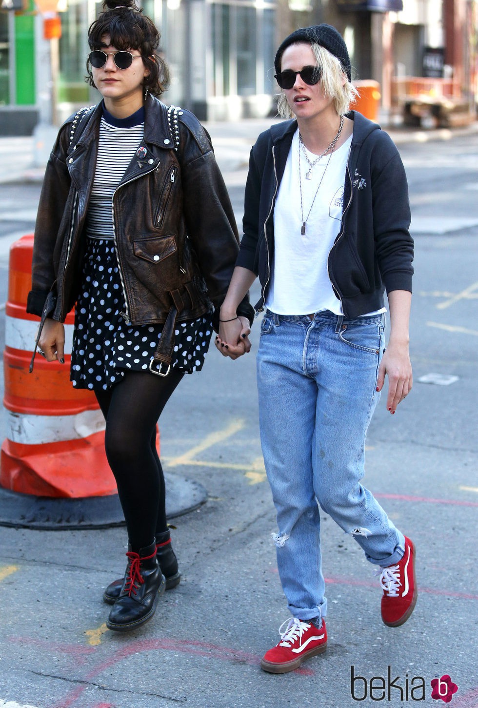 Kriten Stewart y Soko en las calles de Nueva York