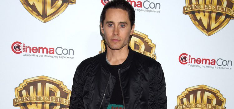 Jared Leto en la fiesta Warner en la CinemaCon 2016 en Las Vegas