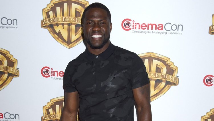 Kevin Hart  en la fiesta Warner en la CinemaCon 2016 en Las Vegas