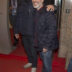 Ricky Castellanos y Javier Gutiérrez en el partido de Champions entre el Atlético de Madrid y el Barça