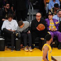 Jack Nicholson acude al último partido de Kobe Bryant en los Lakers