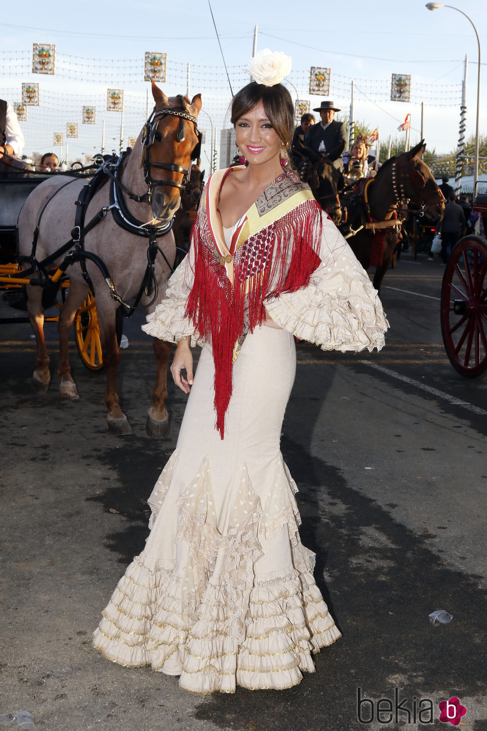 Sonia González en la Feria de Abril 2016