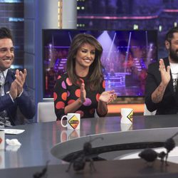 David Bustamante, Mónica Cruz y Rafael Amargo en 'El Hormiguero'