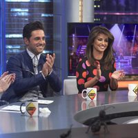 David Bustamante, Mónica Cruz y Rafael Amargo en 'El Hormiguero'