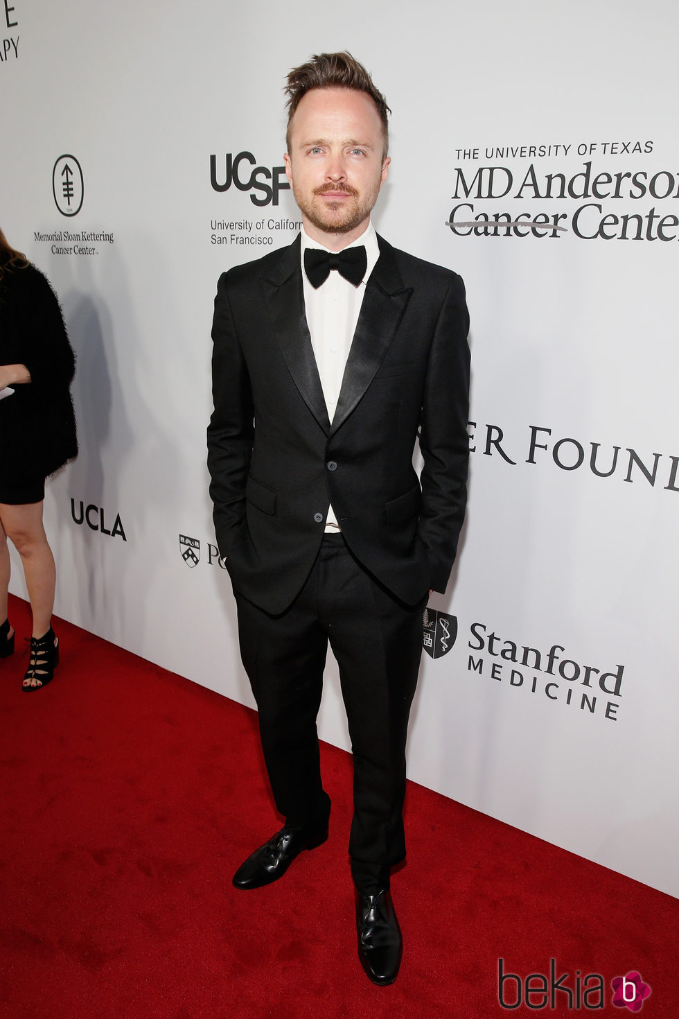 Aaron Paul en la gala benéfica de la Fundación Parker en Los Ángeles