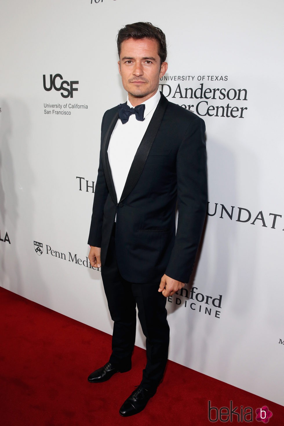 Orlando Bloom en la gala benéfica de la Fundación Parker en Los Ángeles