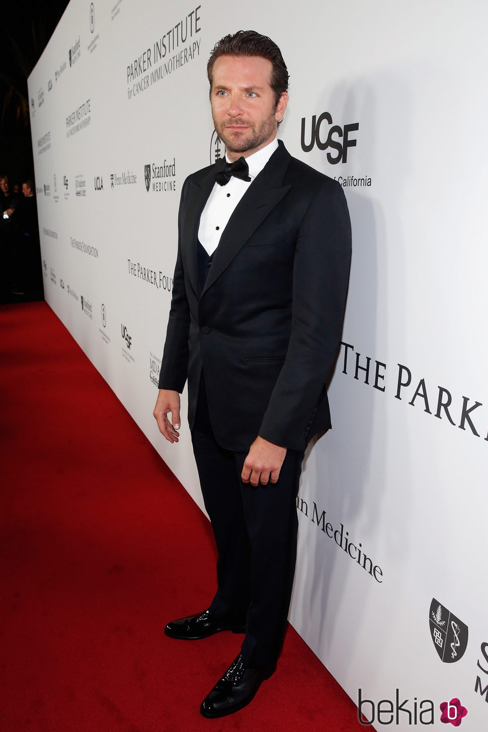 Bradley Cooper en la gala benéfica de la Fundación Parker en Los Ángeles