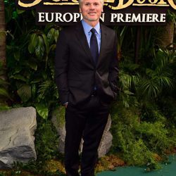 Brigham Taylor en la presentación del 'El Libro de la Selva'  en Londres