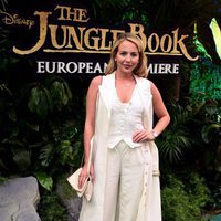 Lydia Bright en la presentación del 'El Libro de la Selva'  en Londres