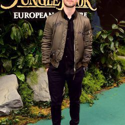 Marcus Butler en la presentación del 'El Libro de la Selva'  en Londres