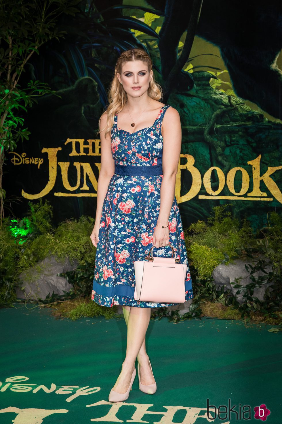 Ashley James en la presentación del 'El Libro de la Selva'  en Londres