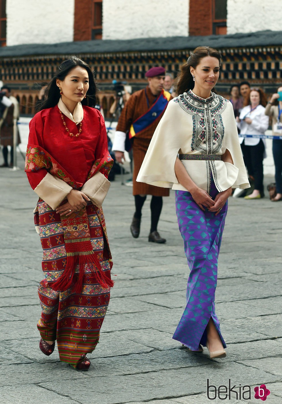 La Reina de Bhutan y la Duquesa de Cambridge