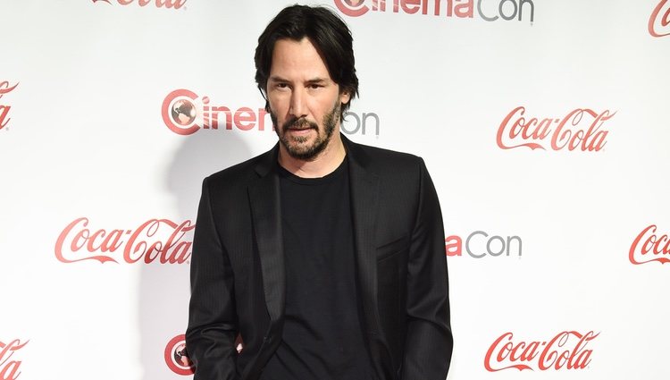 Keanu Reeves en el festival de cine CinemaCon 2016