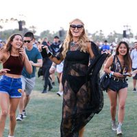 Paris Hilton en el festival de Coachella 2016