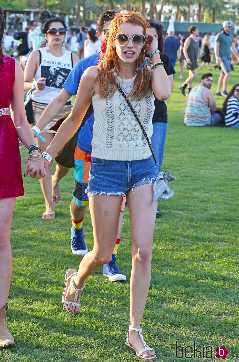 Emma Roberts en el festival de Coachella 2016