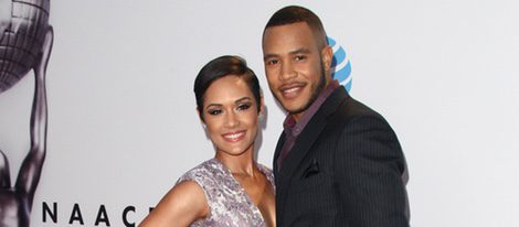 Trai Byers y Grace Gealey en los NAACP Image Awards 2016