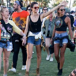 Alessandra Ambrosio en el festival de Coachella 2016