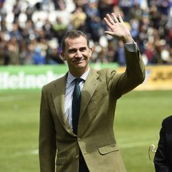 El Rey Felipe en la final de la Copa del Rey de Rugby 2016