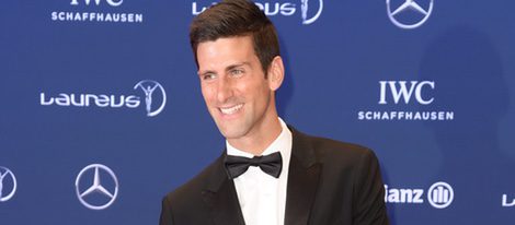 Novak Dokovic en los Premios Laureus 2016 en Berlín