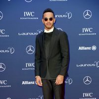 Lewis Hamilton en los Premios Laureus 2016 en Berlín