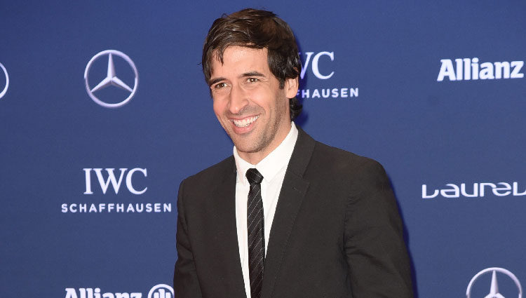 Raúl González Blanco en los Premios Laureus 2016 en Berlín