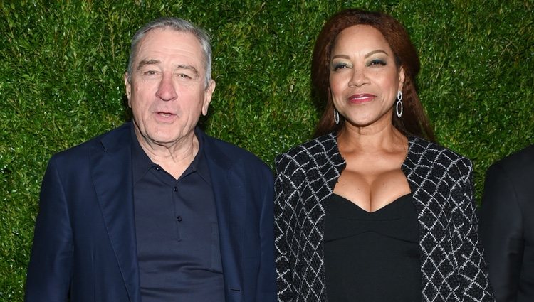 Robert De Niro y su mujer Grace Hightower en la cena de Chanel en el Festival de Tribeca 2016 en Nueva York