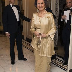 La Reina Sofía en la gala por el centenario de la British-Spanish Society en Londres