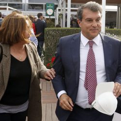 Joan Laporta en el Torneo Conde de Godó 2016