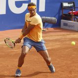 Rafa Nadal en su debut en el Torneo Conde de Godó 2016