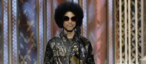 Prince en los Globos de Oro 2015