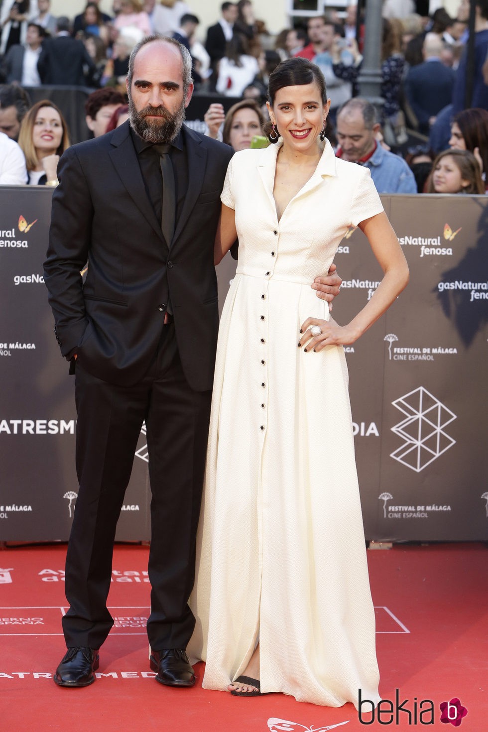 Luis Tosar y María Luisa Mayol en la gala de inauguración del Festival de Cine de Málaga 2016