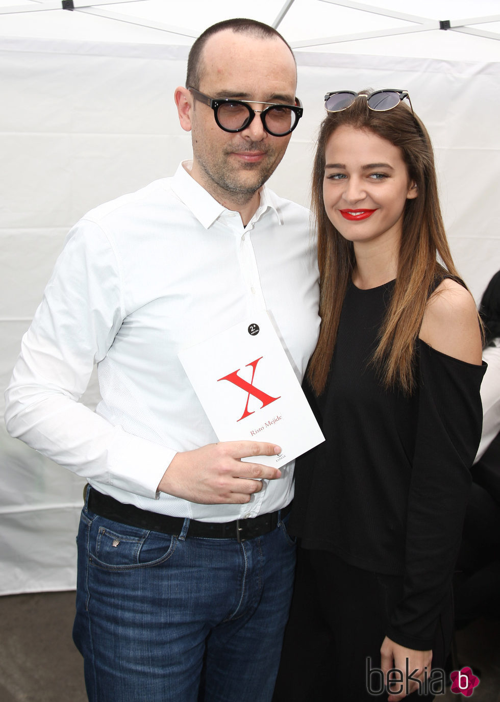 Risto Mejide y Laura Escanes en Sant Jordi 2016