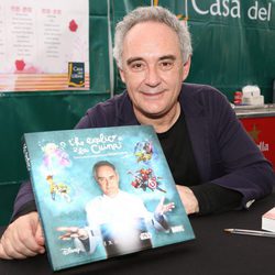 Ferrán Adriá en Sant Jordi 2016