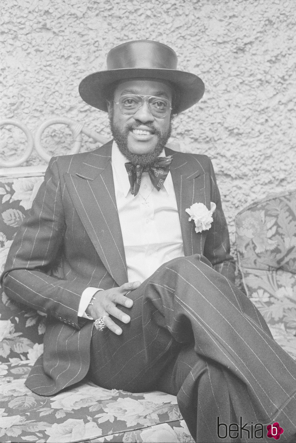 Billy Paul en una recepción en Londres