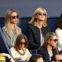 Xisca Perelló, Ana María Parera y Maribel Nadal en la final del Conde de Godó 2016. 