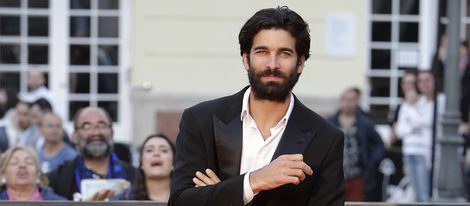 Rubén Cortada en el estreno de 'El signo de Caronte' en el Festival de Málaga 2016